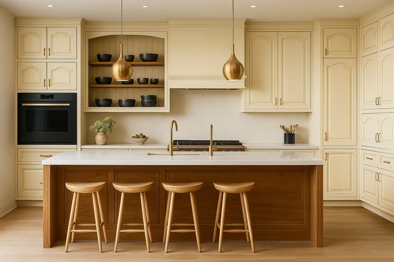 Cocina Blanco Envejecido